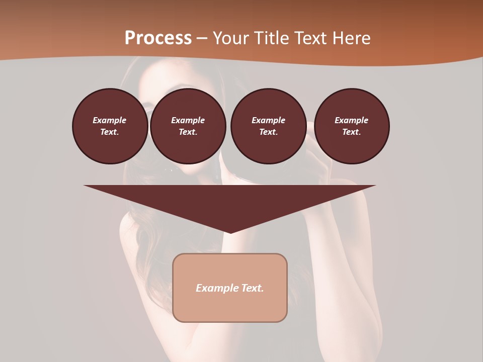 Technologie Fashion Selbstvertrauen PowerPoint Template