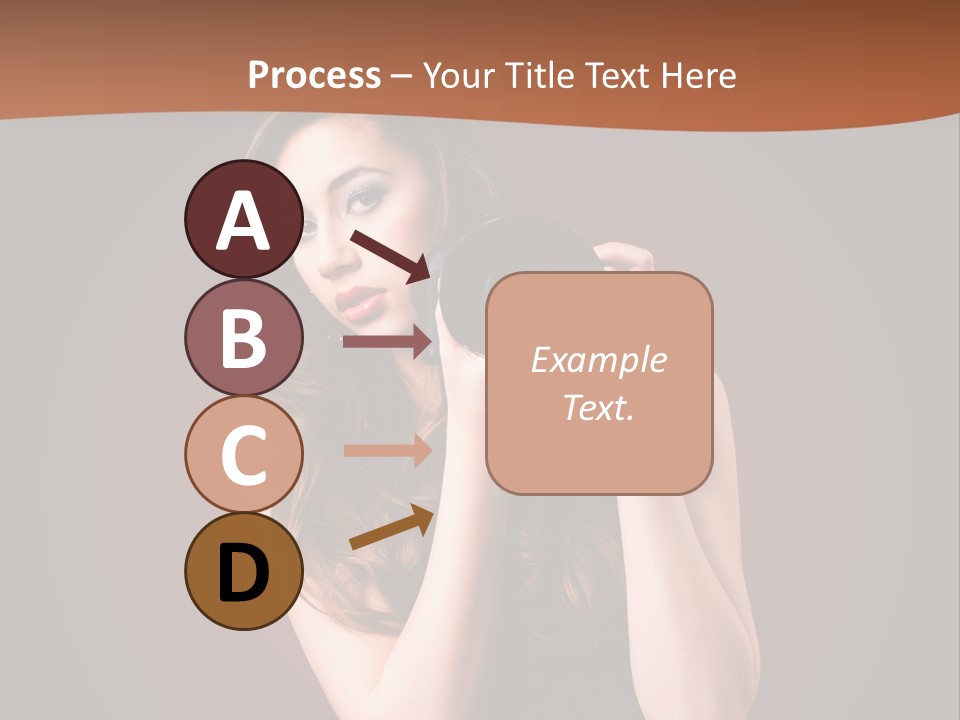 Technologie Fashion Selbstvertrauen PowerPoint Template