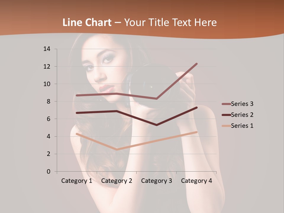 Technologie Fashion Selbstvertrauen PowerPoint Template