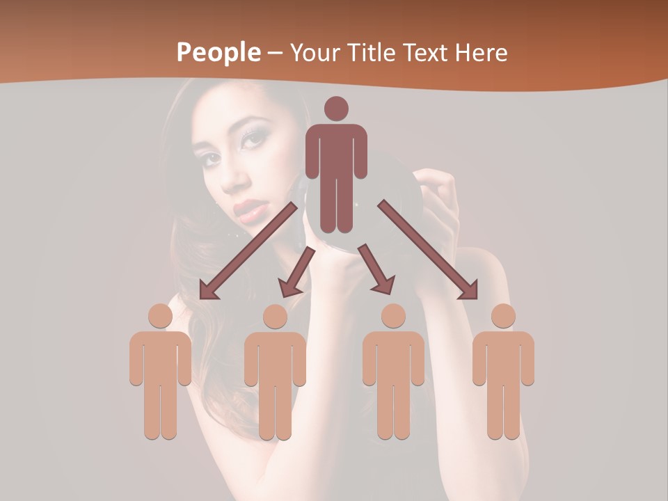 Technologie Fashion Selbstvertrauen PowerPoint Template