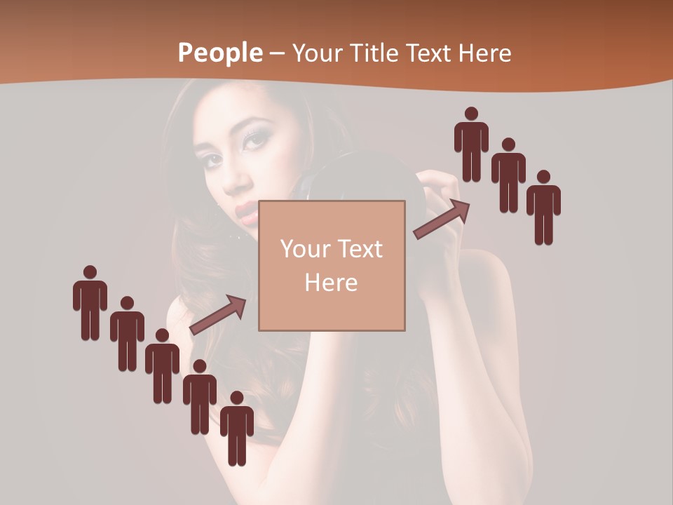 Technologie Fashion Selbstvertrauen PowerPoint Template