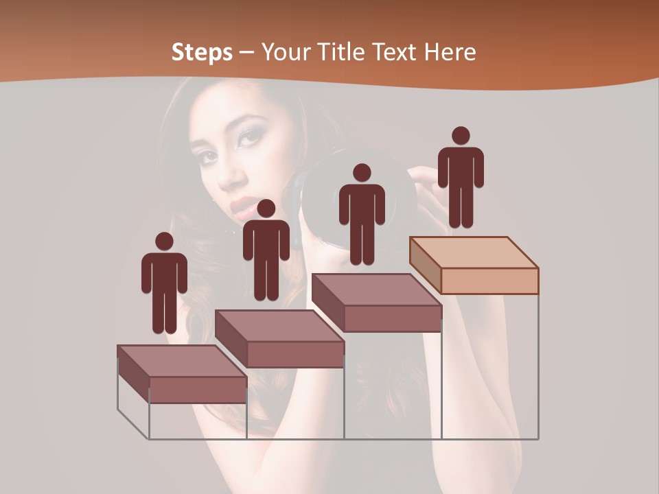 Technologie Fashion Selbstvertrauen PowerPoint Template