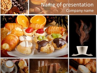 Hazelnut Coffee Aromatic PowerPoint Template