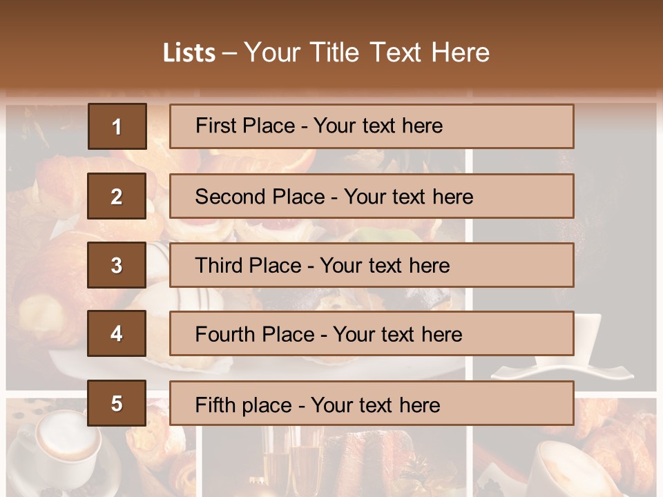 Hazelnut Coffee Aromatic PowerPoint Template