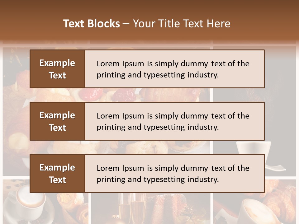 Hazelnut Coffee Aromatic PowerPoint Template