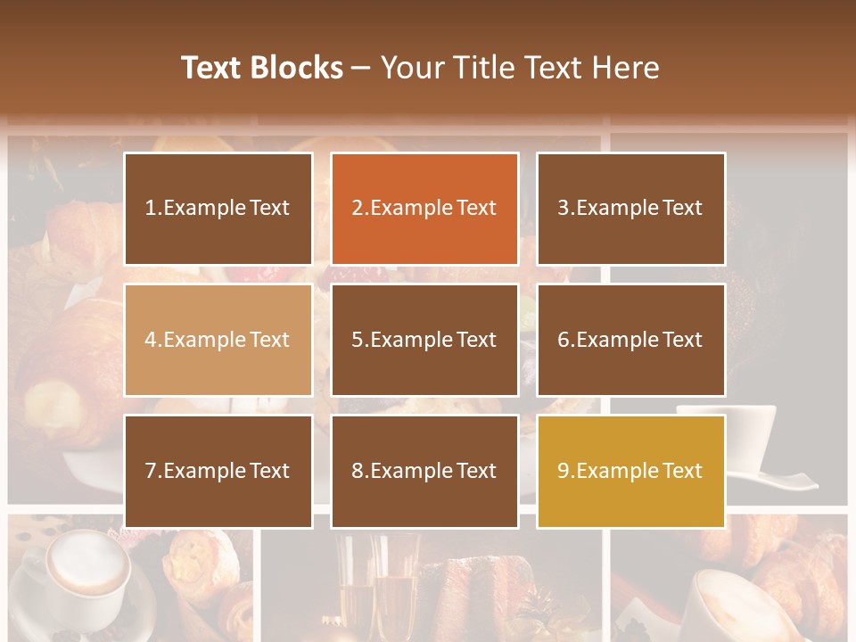 Hazelnut Coffee Aromatic PowerPoint Template