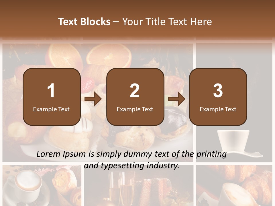 Hazelnut Coffee Aromatic PowerPoint Template