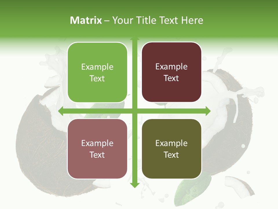 Nonalcoholic Island Pouring PowerPoint Template