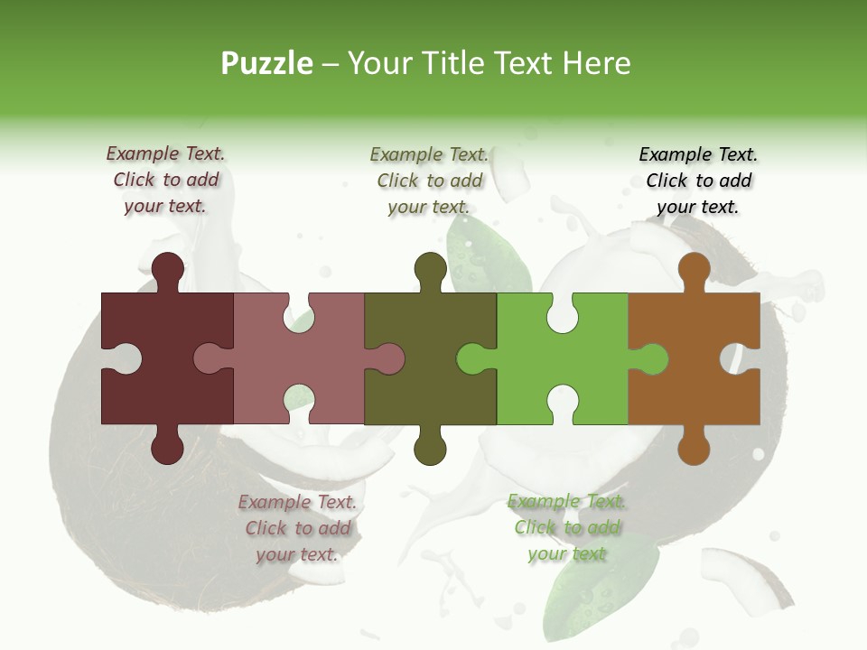 Nonalcoholic Island Pouring PowerPoint Template