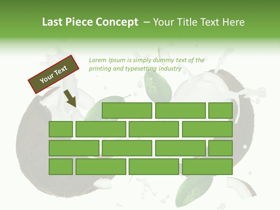 Nonalcoholic Island Pouring PowerPoint Template