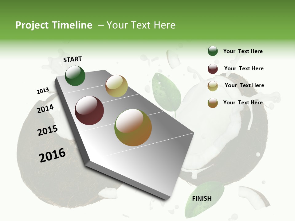 Nonalcoholic Island Pouring PowerPoint Template