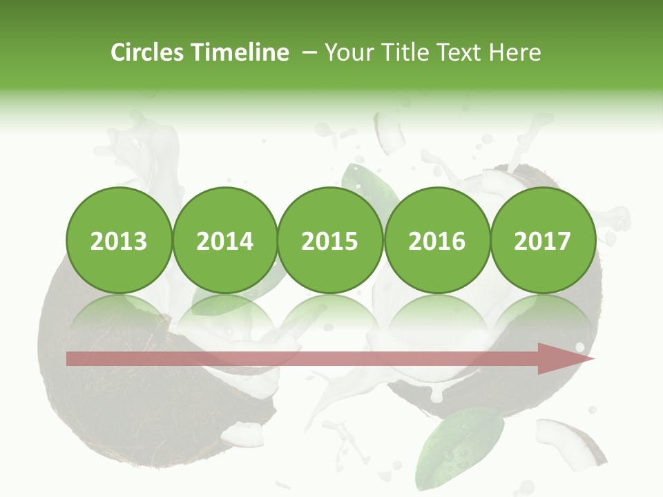 Nonalcoholic Island Pouring PowerPoint Template