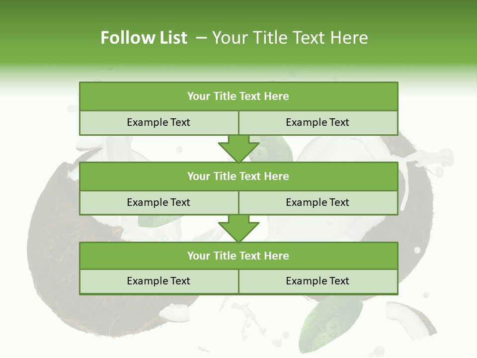 Nonalcoholic Island Pouring PowerPoint Template
