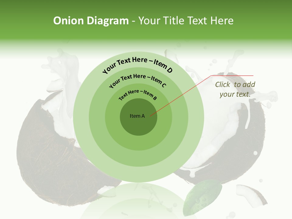 Nonalcoholic Island Pouring PowerPoint Template