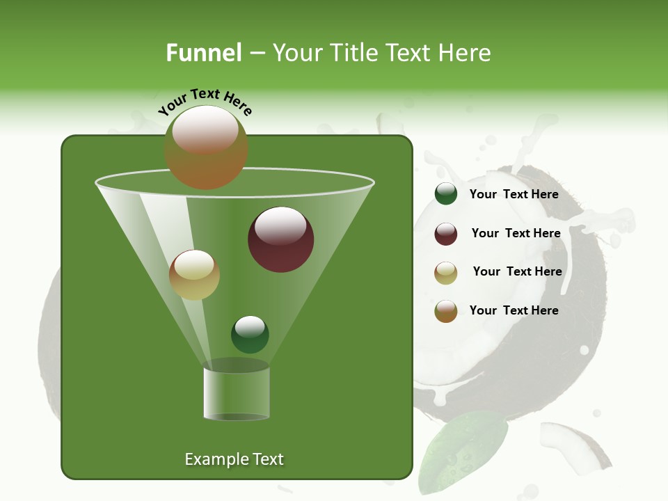 Nonalcoholic Island Pouring PowerPoint Template