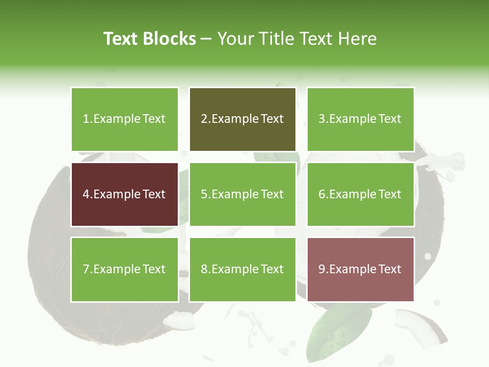 Nonalcoholic Island Pouring PowerPoint Template
