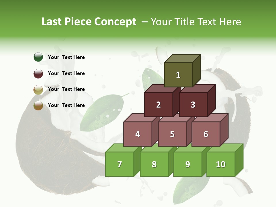 Nonalcoholic Island Pouring PowerPoint Template