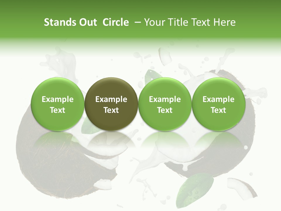 Nonalcoholic Island Pouring PowerPoint Template