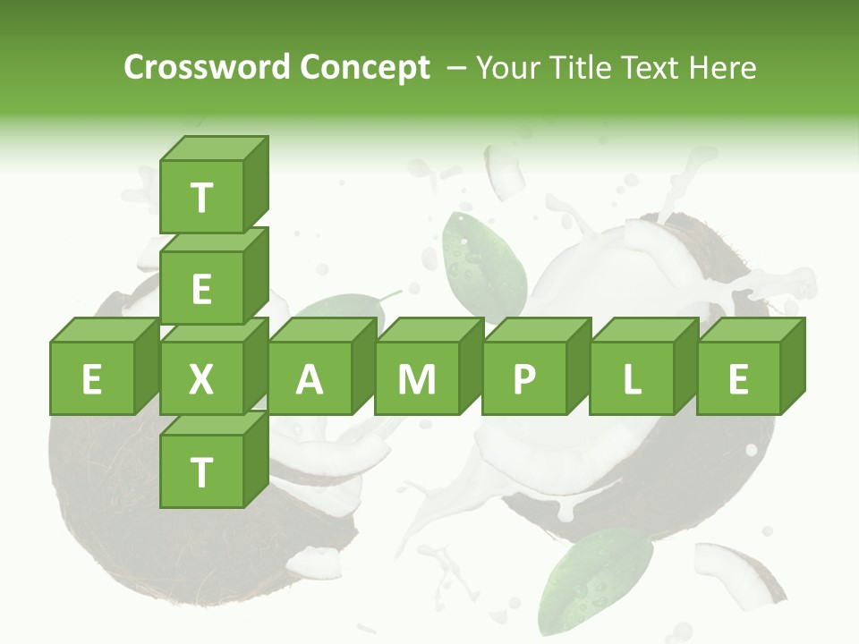 Nonalcoholic Island Pouring PowerPoint Template