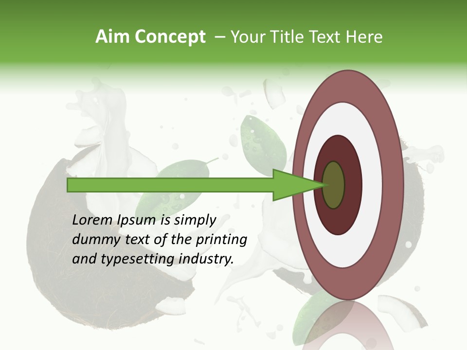 Nonalcoholic Island Pouring PowerPoint Template