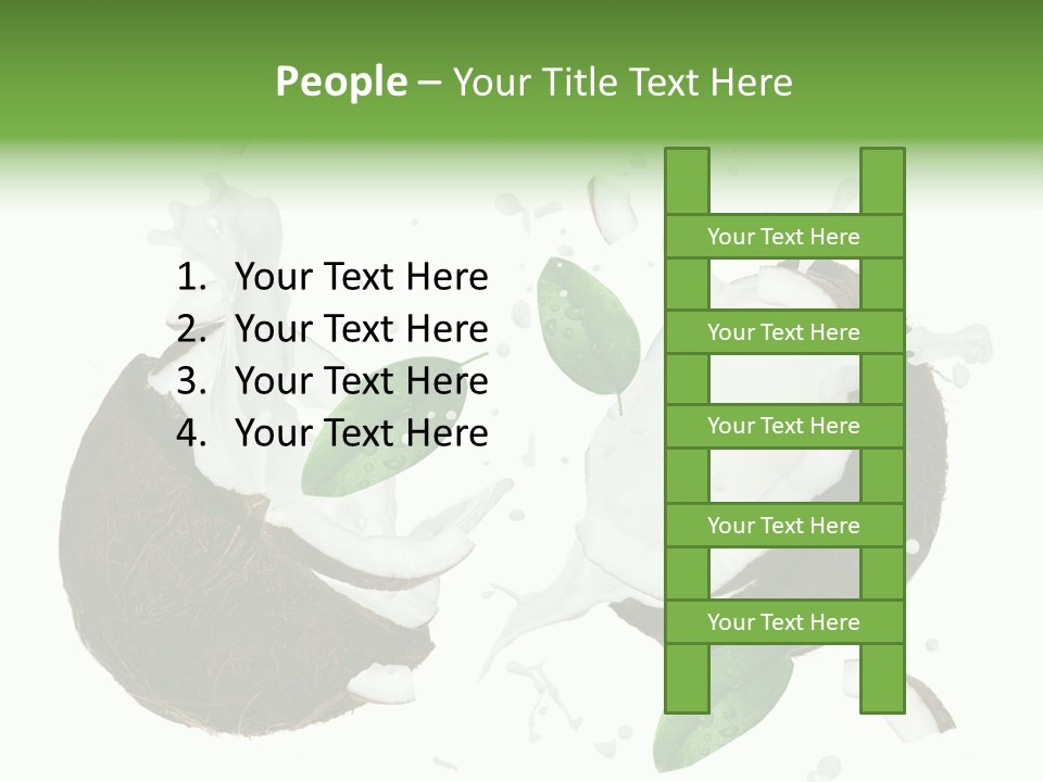Nonalcoholic Island Pouring PowerPoint Template