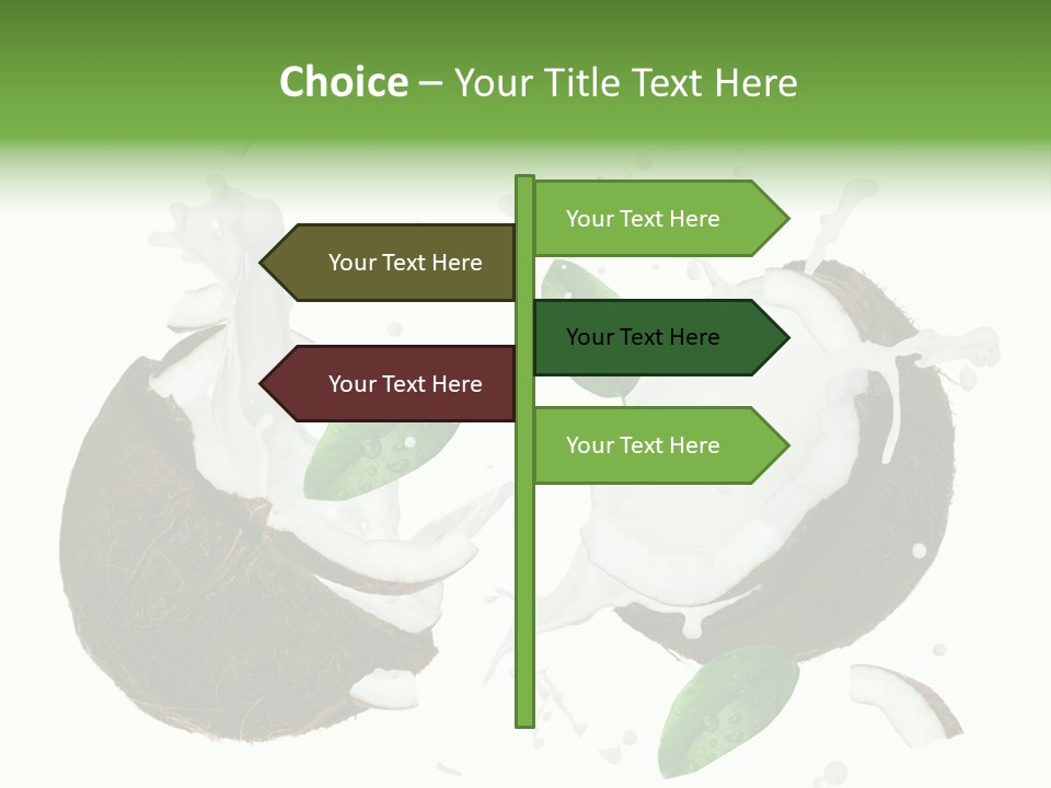 Nonalcoholic Island Pouring PowerPoint Template