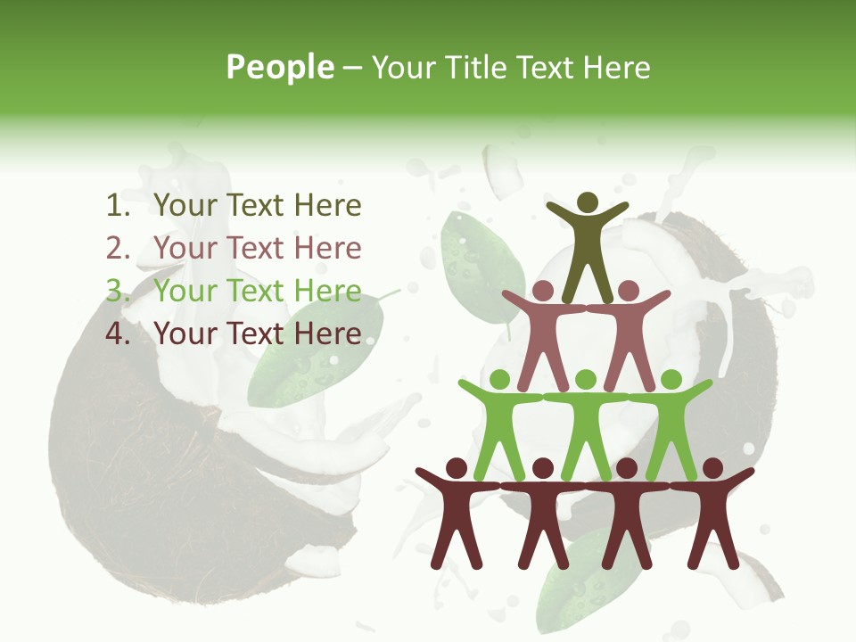 Nonalcoholic Island Pouring PowerPoint Template