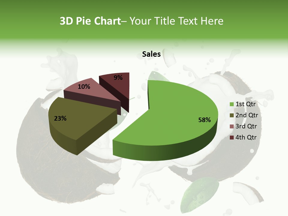 Nonalcoholic Island Pouring PowerPoint Template