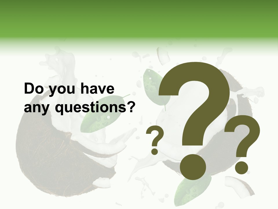 Nonalcoholic Island Pouring PowerPoint Template