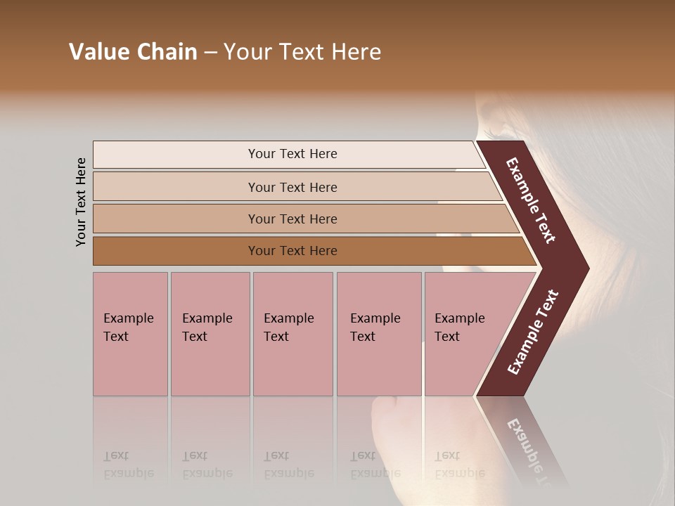 Woman Sign Calm PowerPoint Template