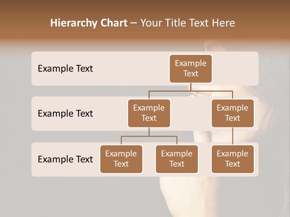 Woman Sign Calm PowerPoint Template