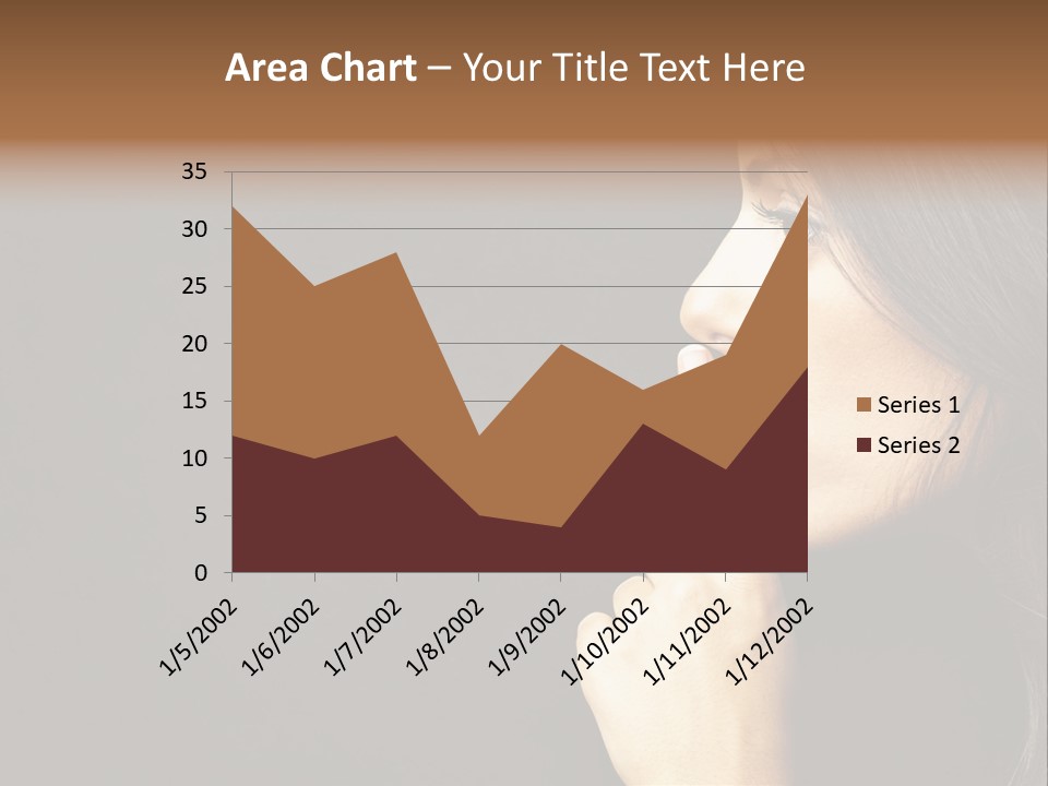 Woman Sign Calm PowerPoint Template