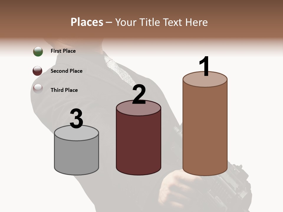 Shoot Security Violence PowerPoint Template