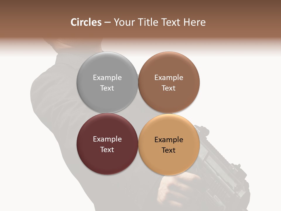 Shoot Security Violence PowerPoint Template