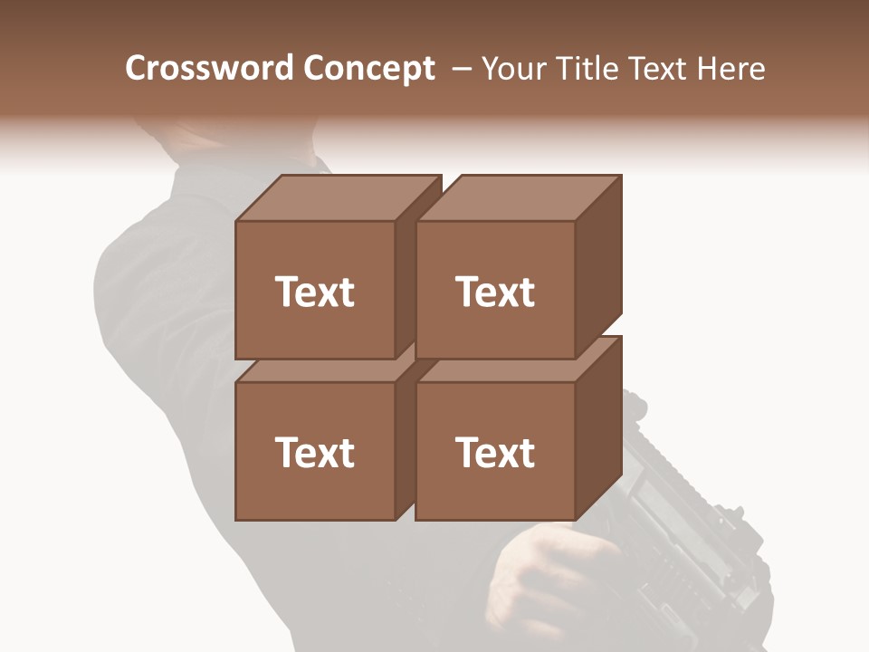 Shoot Security Violence PowerPoint Template