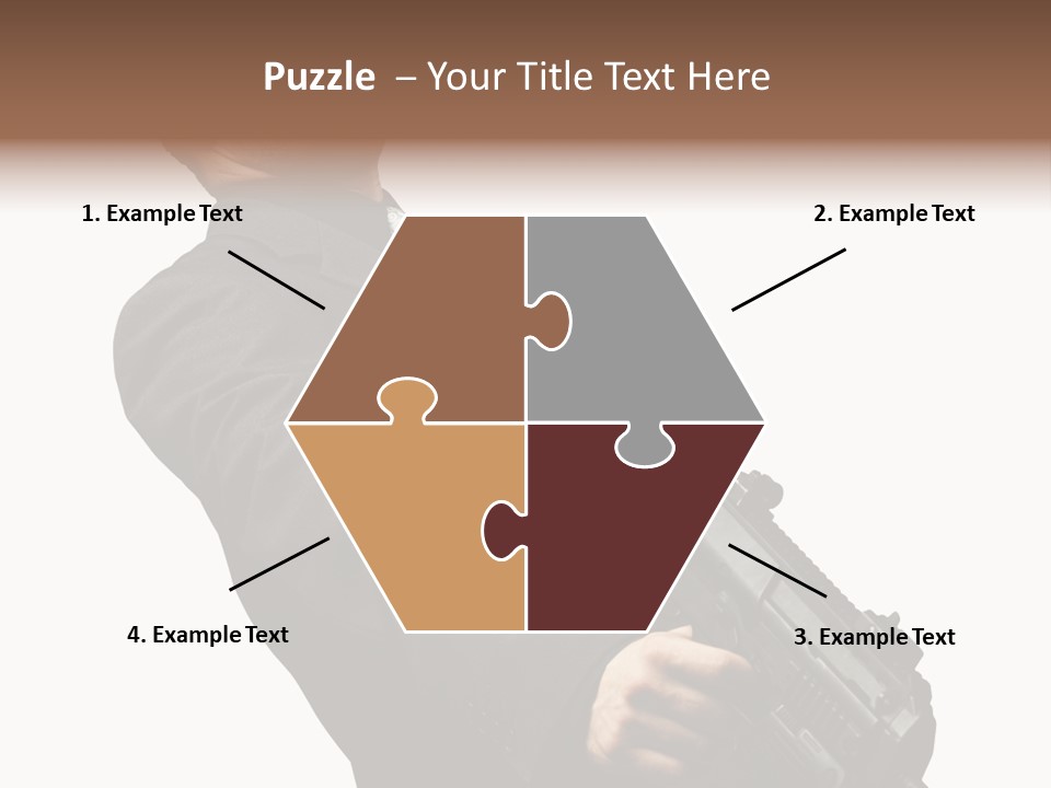 Shoot Security Violence PowerPoint Template