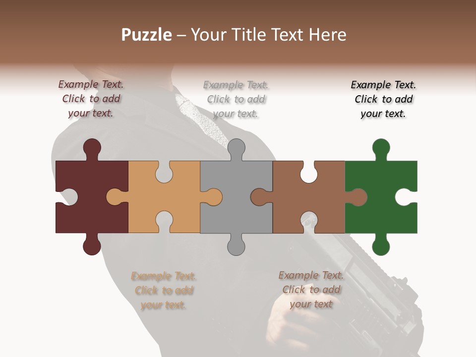 Shoot Security Violence PowerPoint Template