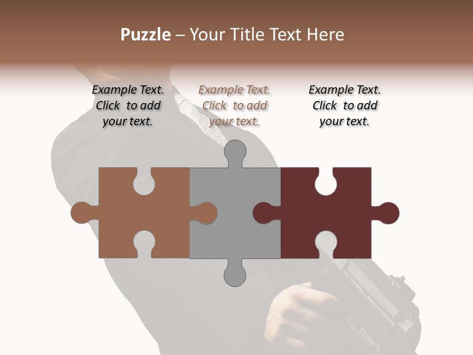 Shoot Security Violence PowerPoint Template