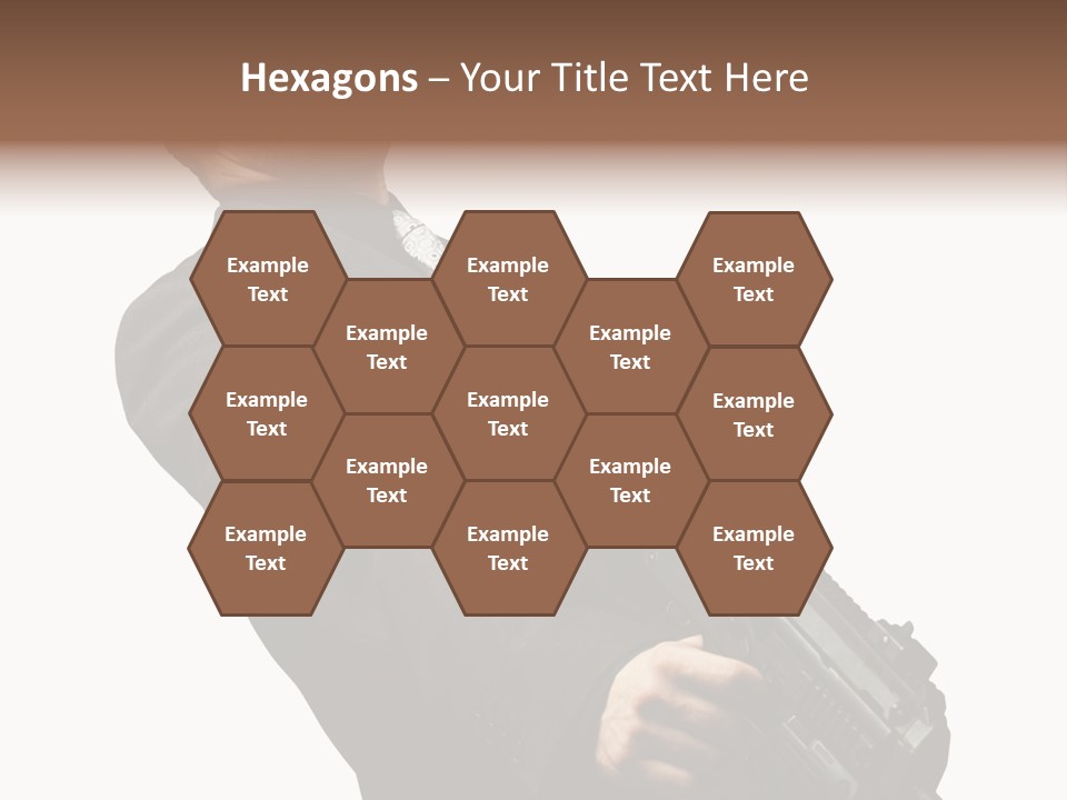 Shoot Security Violence PowerPoint Template