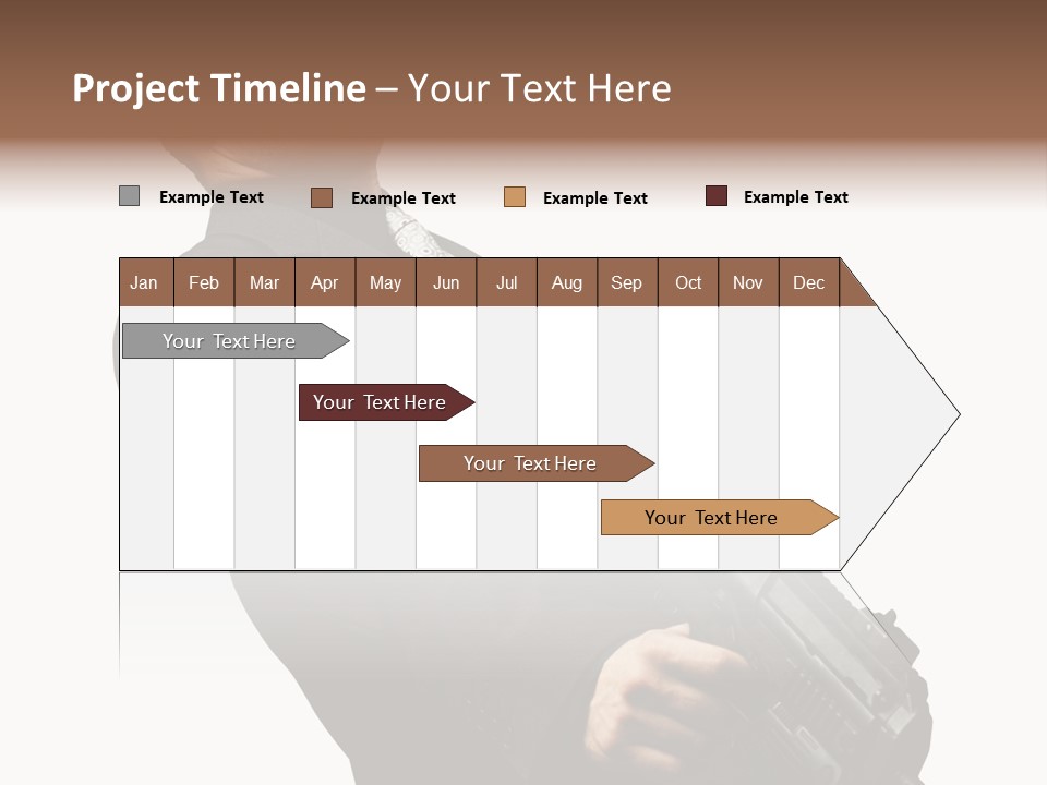 Shoot Security Violence PowerPoint Template