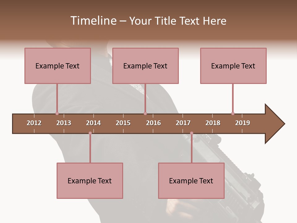 Shoot Security Violence PowerPoint Template