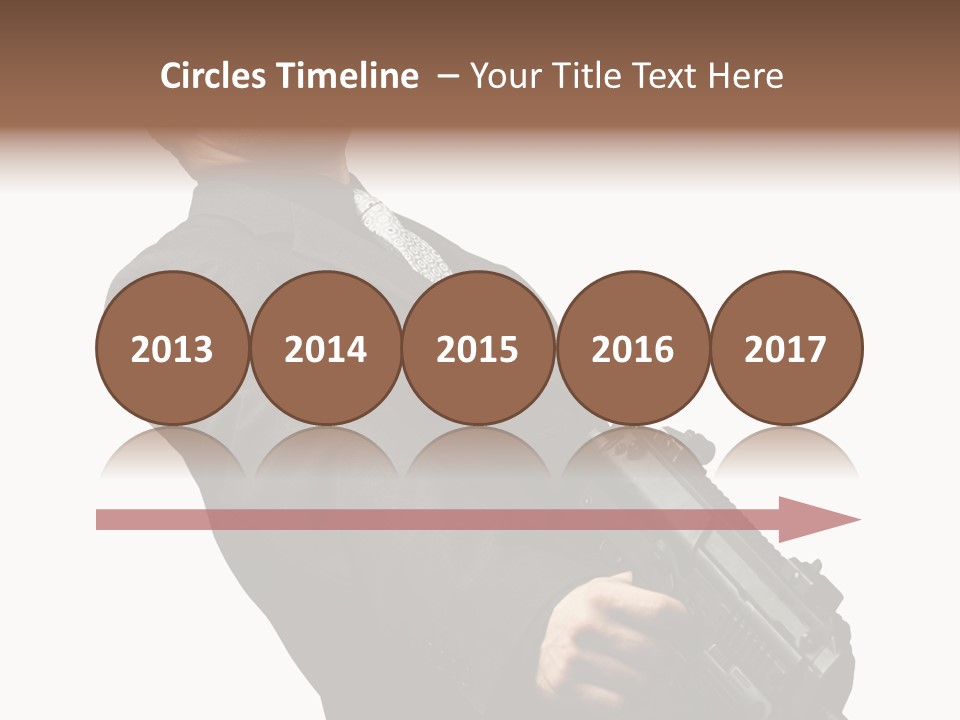 Shoot Security Violence PowerPoint Template