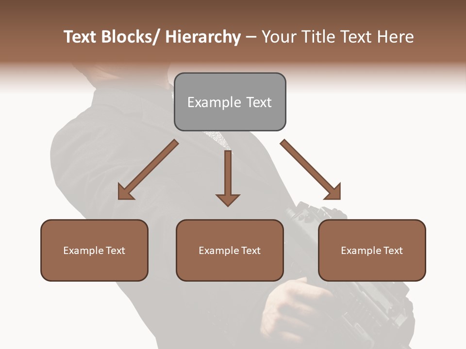 Shoot Security Violence PowerPoint Template