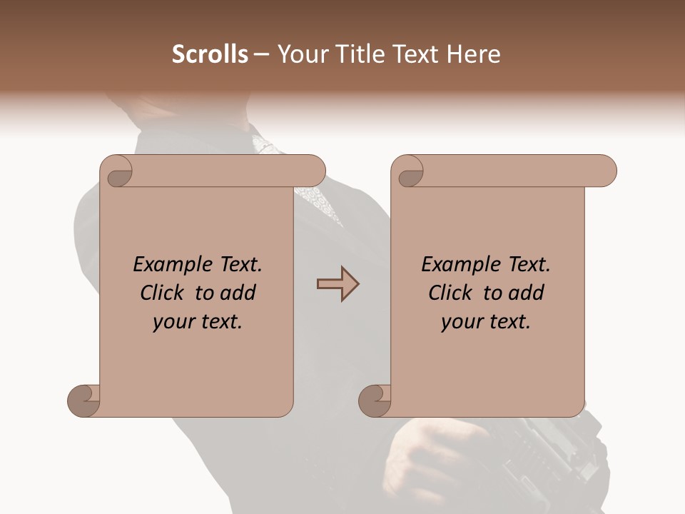 Shoot Security Violence PowerPoint Template
