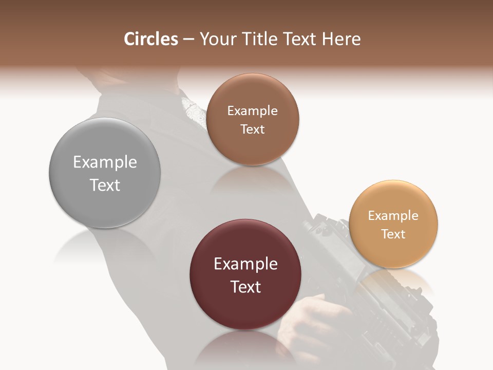 Shoot Security Violence PowerPoint Template