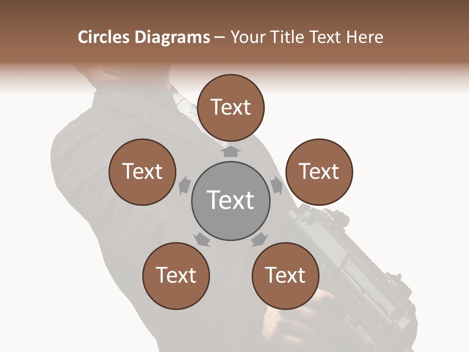 Shoot Security Violence PowerPoint Template