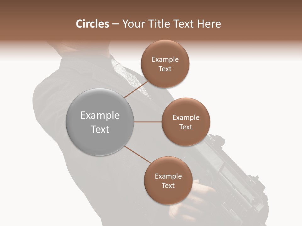 Shoot Security Violence PowerPoint Template