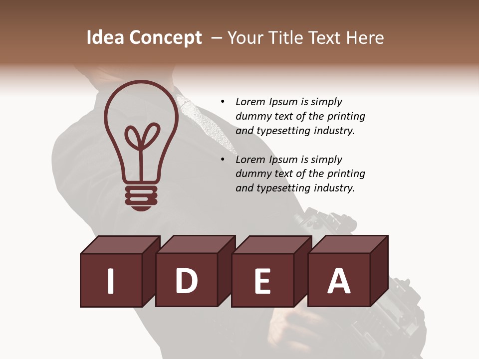 Shoot Security Violence PowerPoint Template