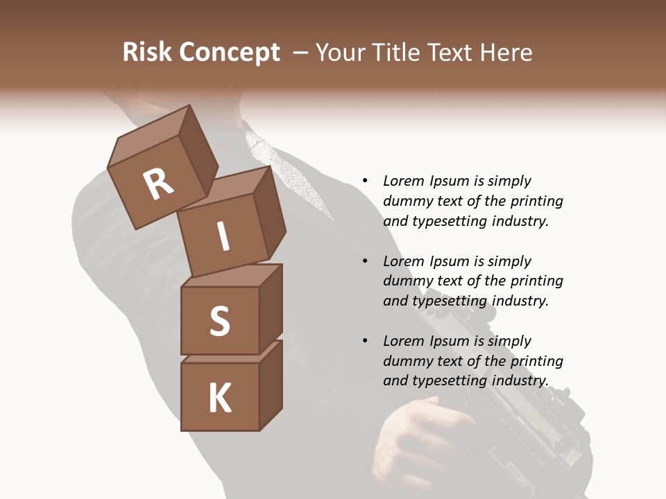 Shoot Security Violence PowerPoint Template