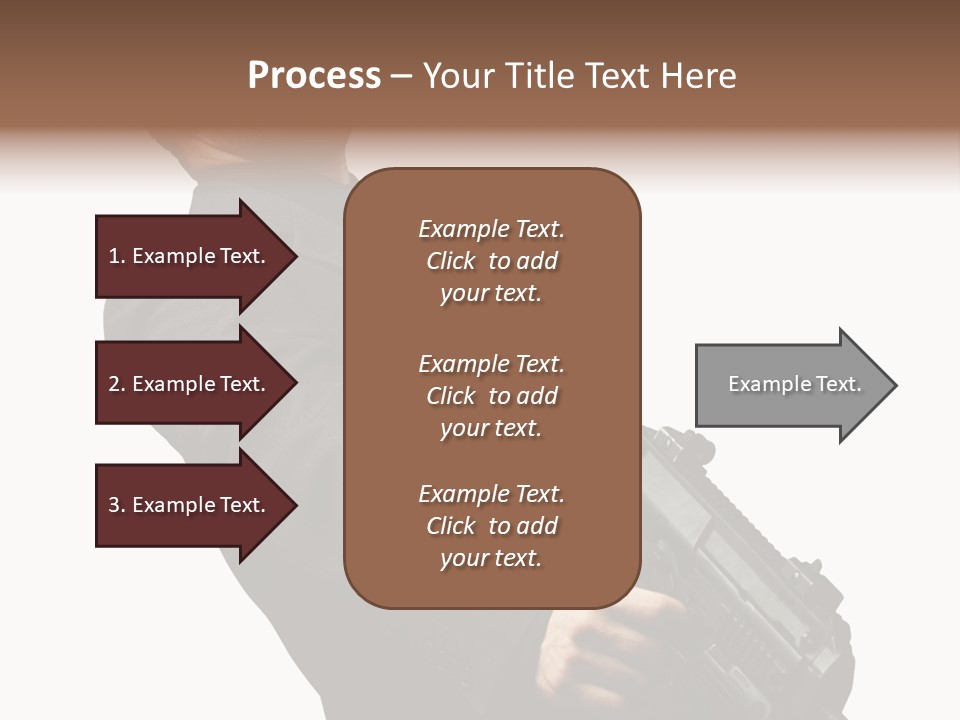 Shoot Security Violence PowerPoint Template